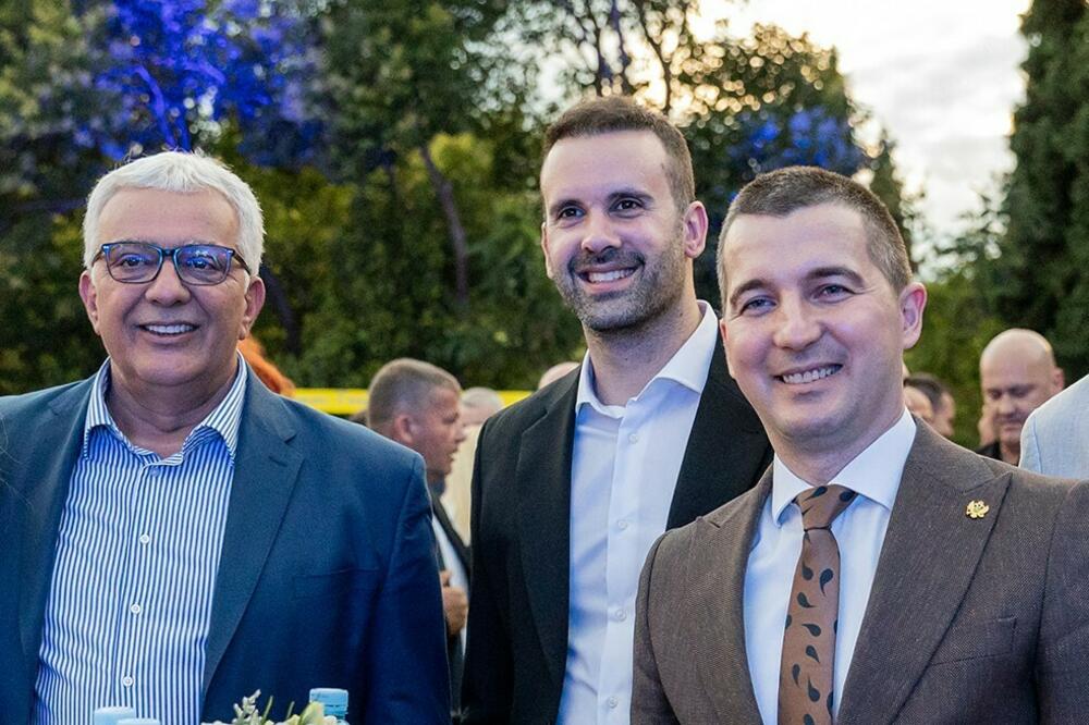 SVE ZA VLAST, VLAST NI ZA ŠTO: Andrija Mandić, Milojko Spajić i Aleksa Bečić (Foto: UGC)