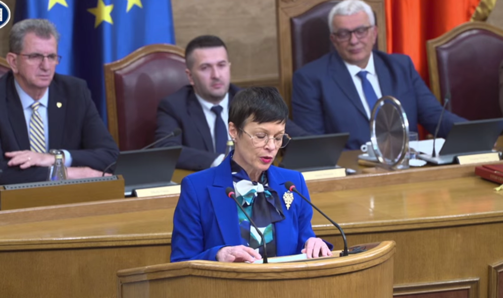 Marta Kos (Foto: Skupština Crne Gore - stop kadar)