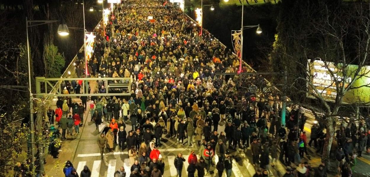 Sa protesta "Kamo śutra" (Foto: Portal ETV/Siniša Adamović)