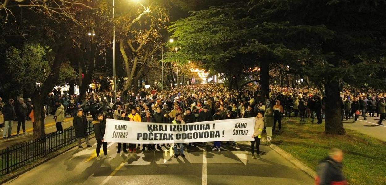 Sa protesta "Kamo śutra" (Foto: Portal ETV/Siniša Adamović)