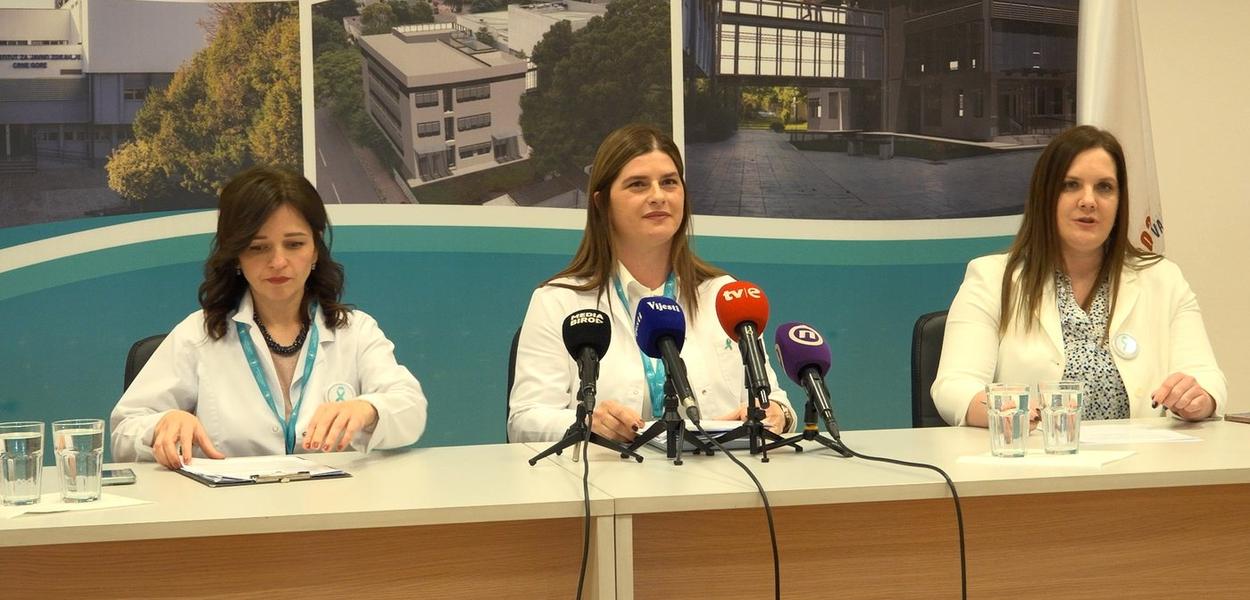 Sa današnje konferencije za medije (Foto: Media biro)