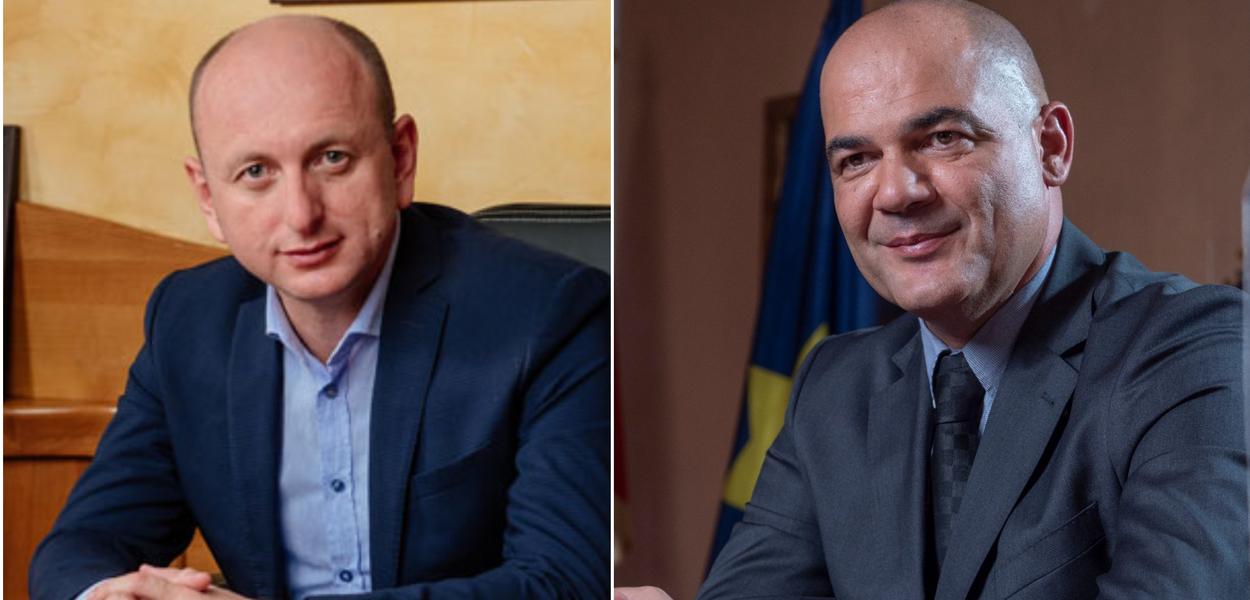 Knežević i Božović (Foto: DNP/Opština Budva (arhiva))