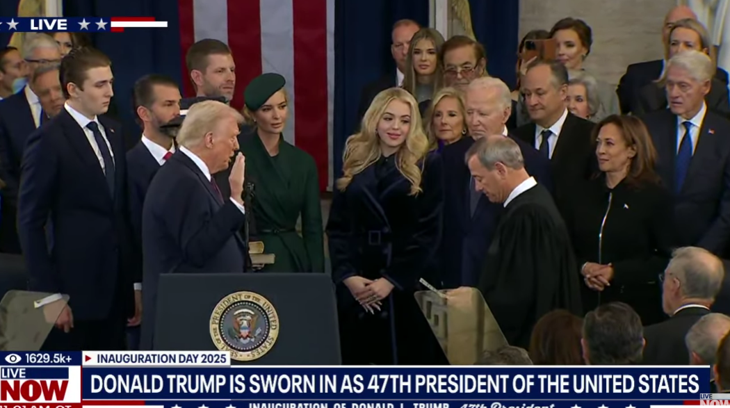 Tramp položio zakletvu (Foto: FOX - stop kadar)