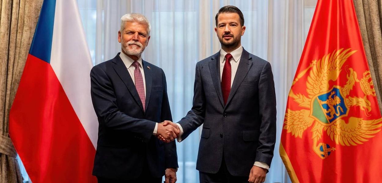 Pavel i Milatovi (Foto: Kabinet predsjednika Crne Gore)