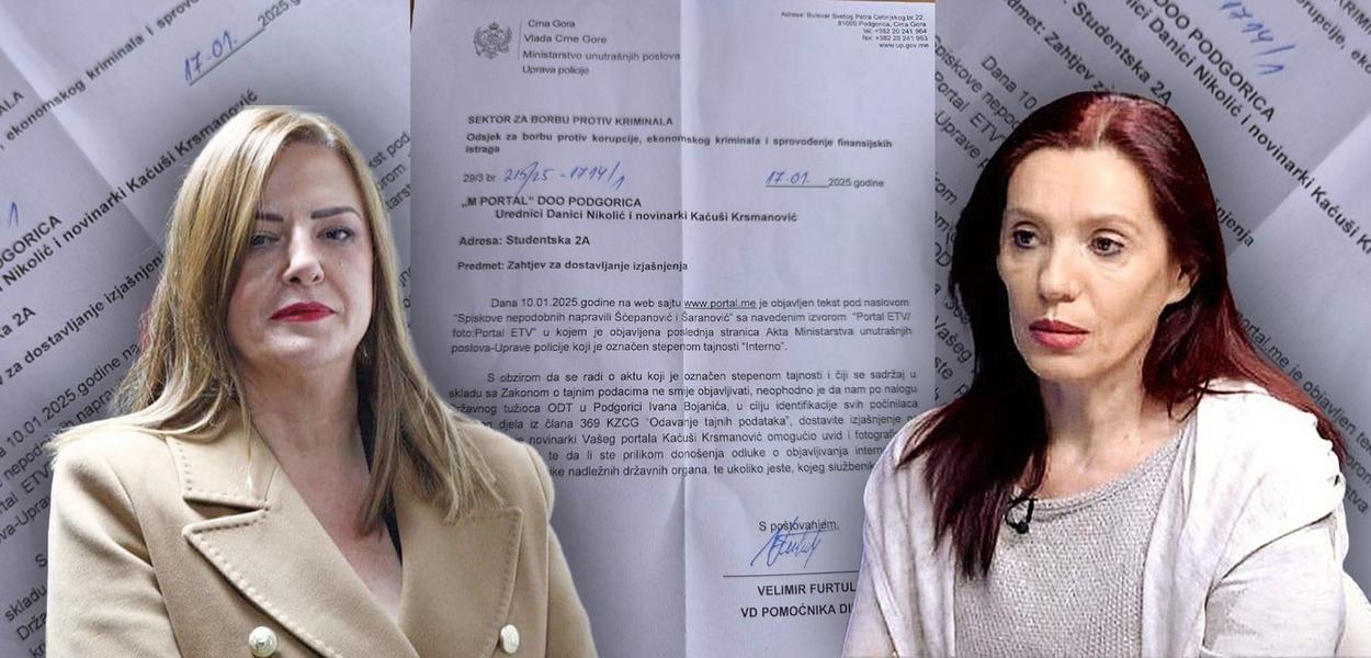 NA METI POLICIJE I TUŽILAŠTVA: Novinarke Danica Nikolić i Kaćuša Krsmanović (Foto: Ilustracija: D.Mihailović)