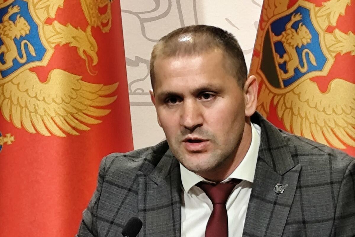 V.d. direktora Uprave policije Lazar Šćepanović