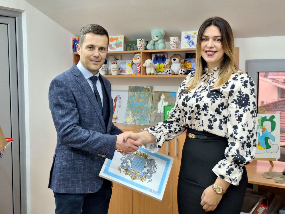 Mujović i Rovčanin (Foto: Glavni grad Podgorica)