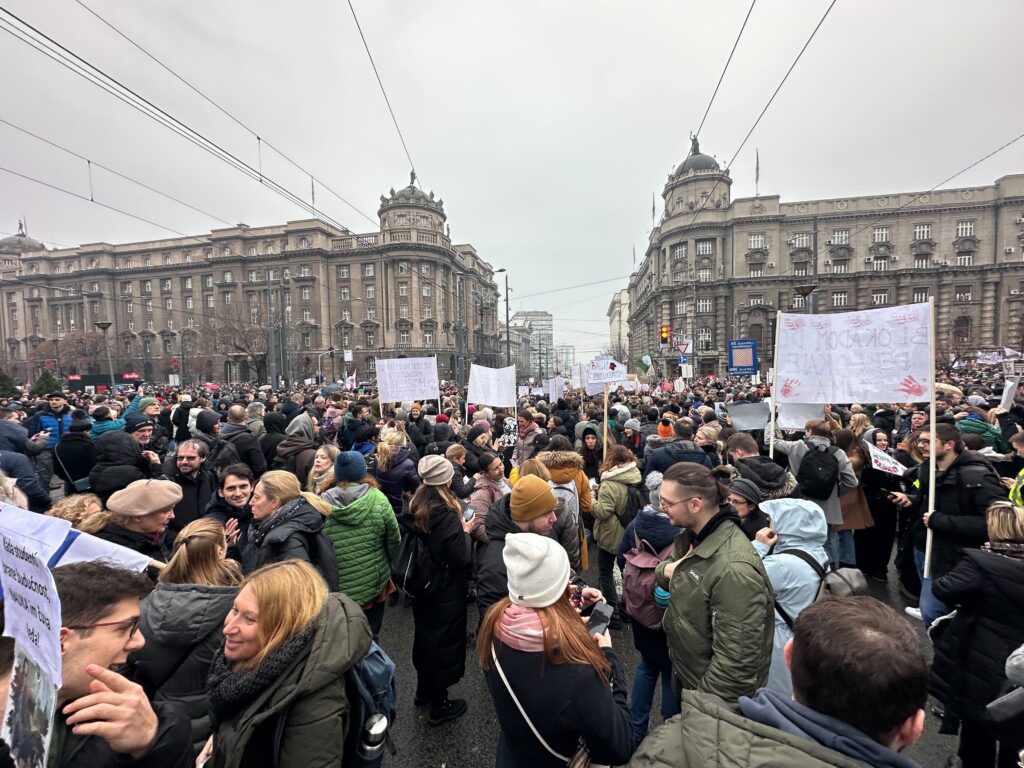 Protesti u Srbiji (Foto: N1)