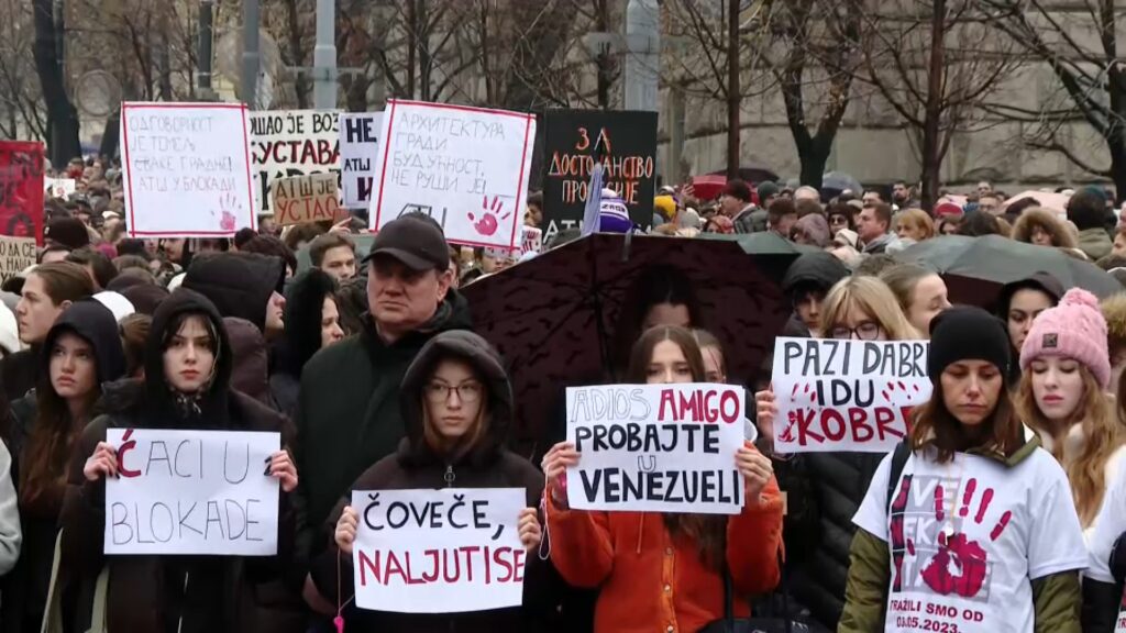 Protesti u Srbiji (Foto: N1)