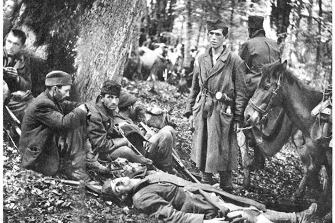 Partizanske jedinice tokom borbi na Sutjesci