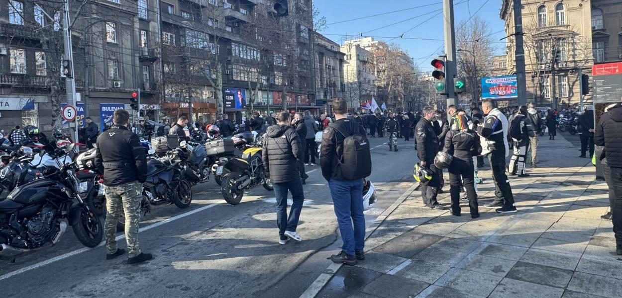 Okupljanje motorista iz Beograda (Foto: Nova.rs)