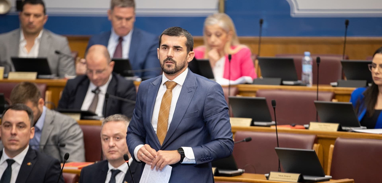 Branislav Nenezić (Foto: Skupština Crne Gore)