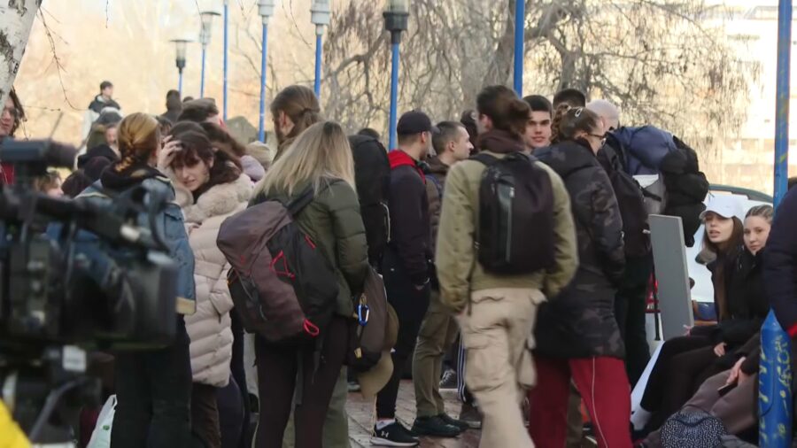 Okupljanje studenata (Foto: N1)