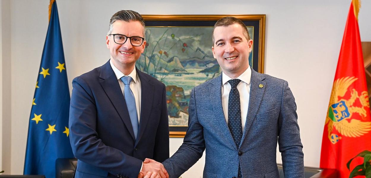 Šarec i Bečić (Foto: Vlada Crne Gore)