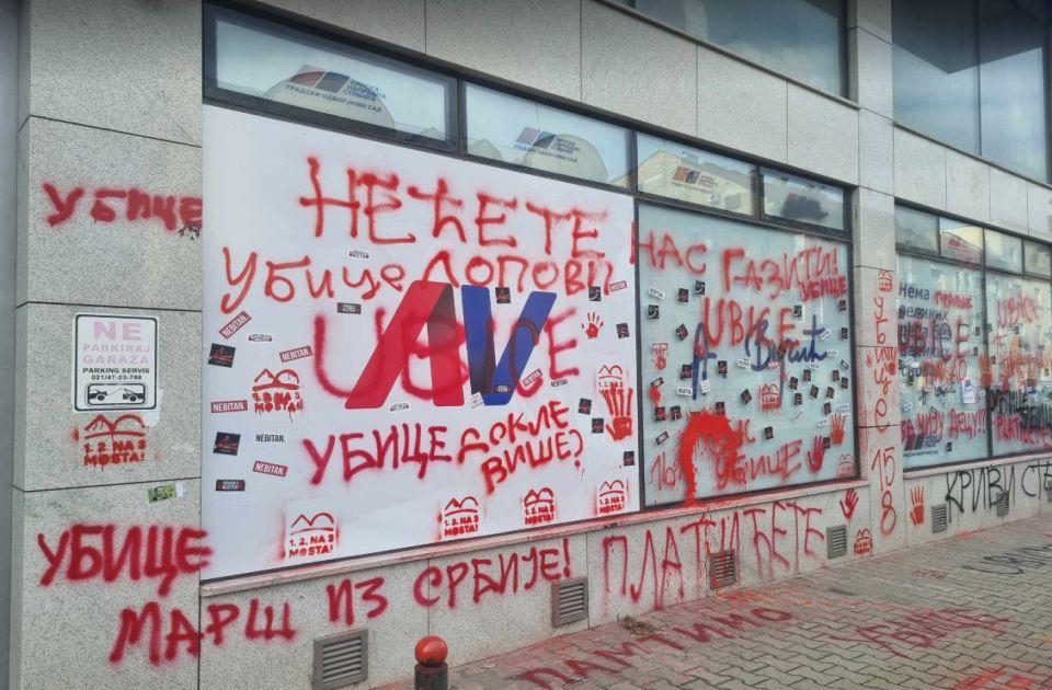 Prostorije SNS-a u Novom Sadu (Foto: Radio 021)