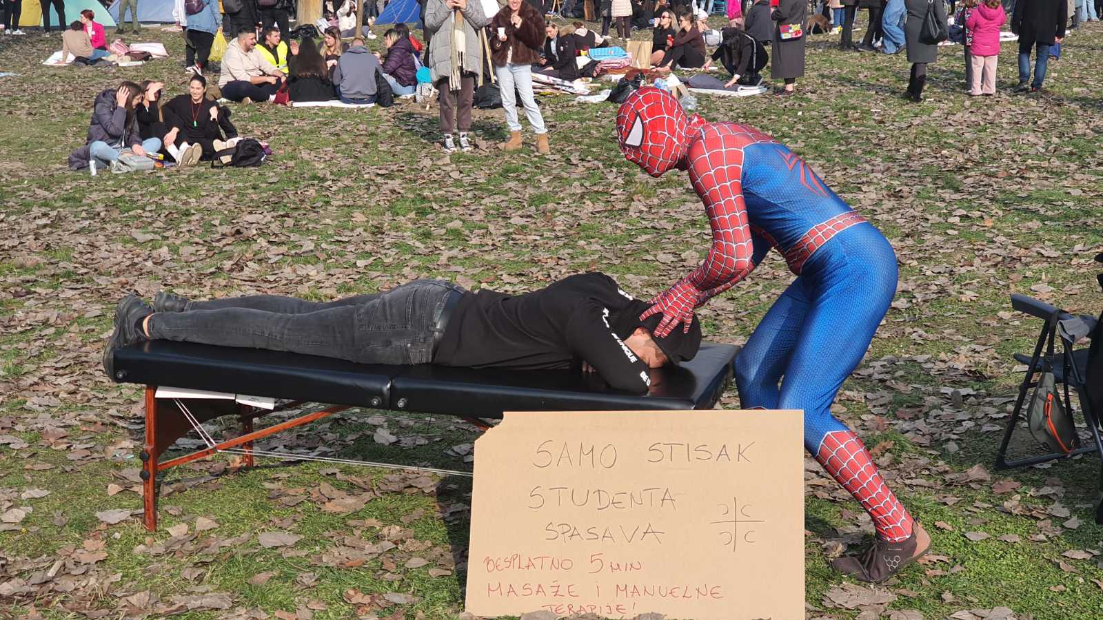 Blokada u Novom Sadu