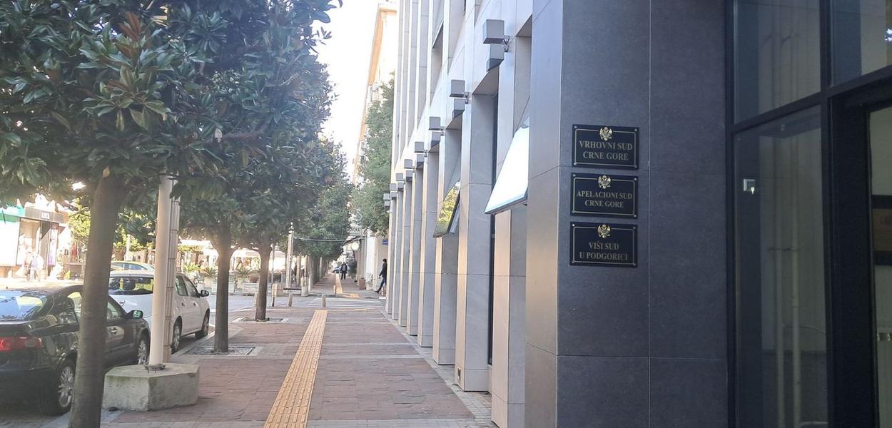 Viši sud u Podgorici (Foto: Portal ETV/Marija Žižić)