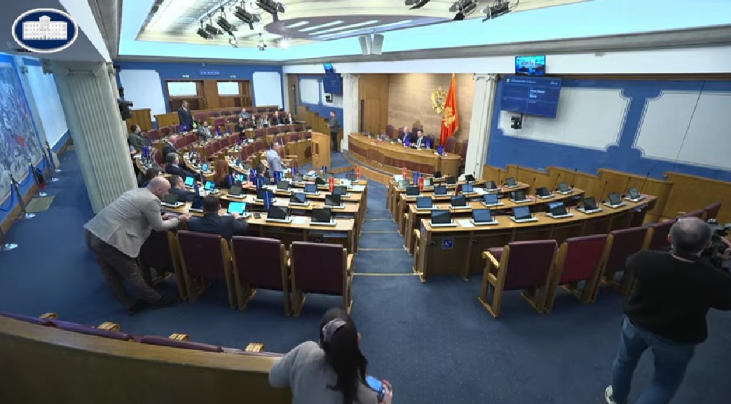 Stop kadar (Foto: Skupština Crne Gore/Jutjub)