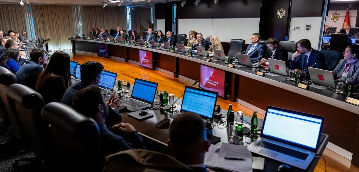 Sa sjednice Vlade Crne Gore (Foto: Vlada Crne Gore/Đorđe Cmiljanić)