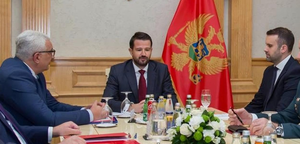 Mandić, Milatović i Spajić (Foto: Andrija Mandić - X)