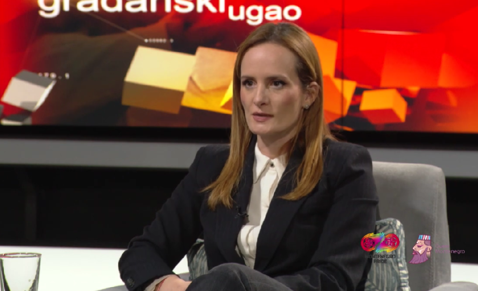 Nikoleta Đukanović (Foto: TV E - stop kadar)