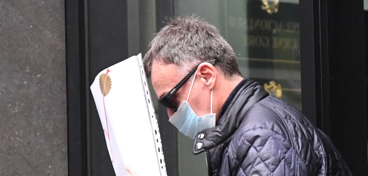 Veljić nakon današnjeg ročišta (Foto: Libertas/Savo Prelević)