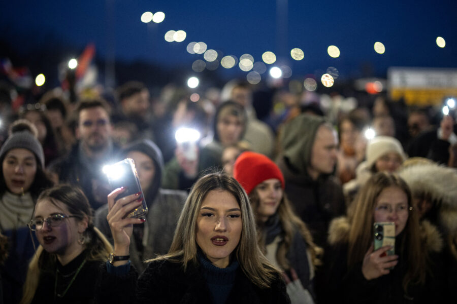 Srbija protest