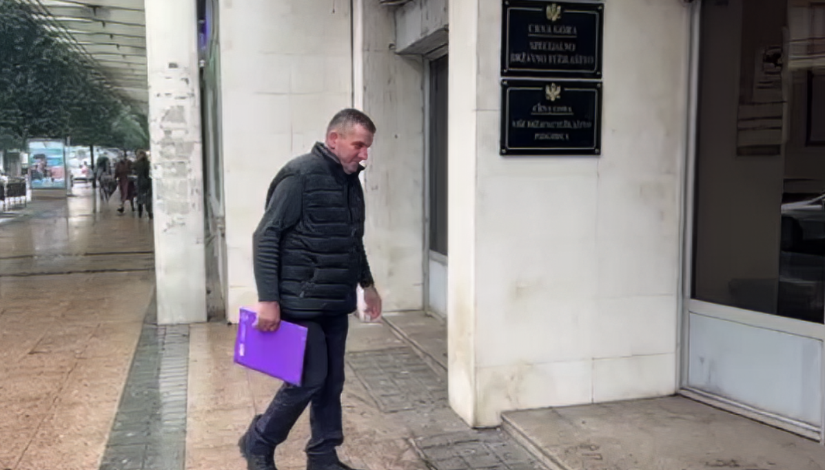 Veselin Bojović dolazi u SDT (Foto: RTCG - stop kadar)