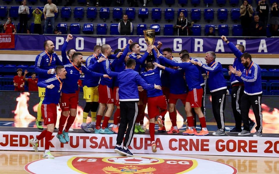 Ekipa Titograda slavi (Foto: FSCG)