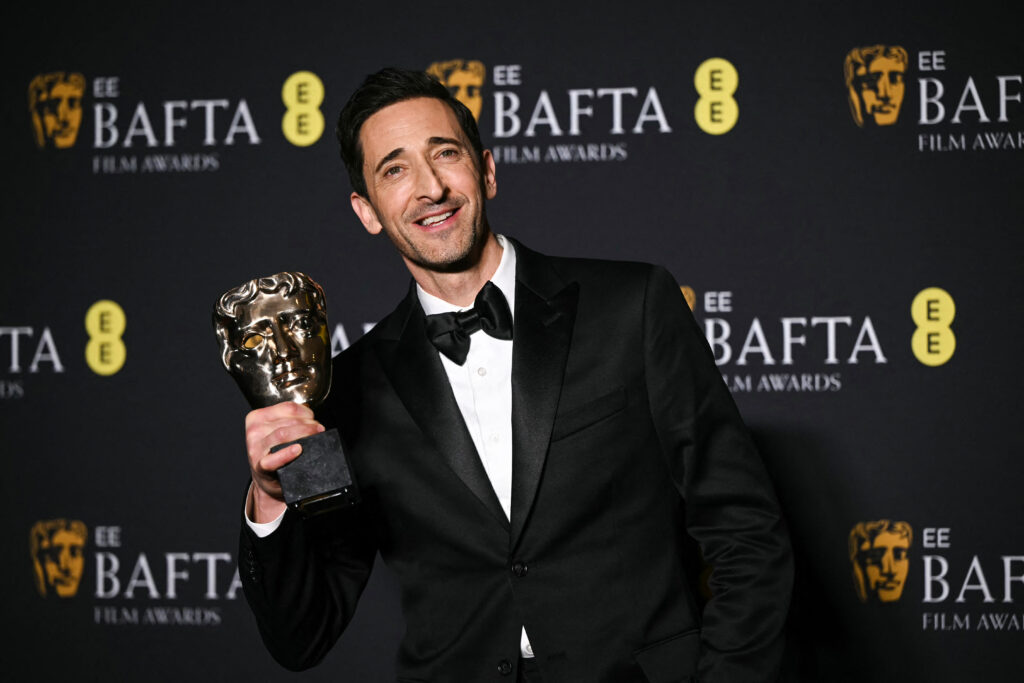 Adrijen Brodi, dobitnik BAFTA nagrade za film ''Brutalist'' (Foto: JUSTIN TALLIS)