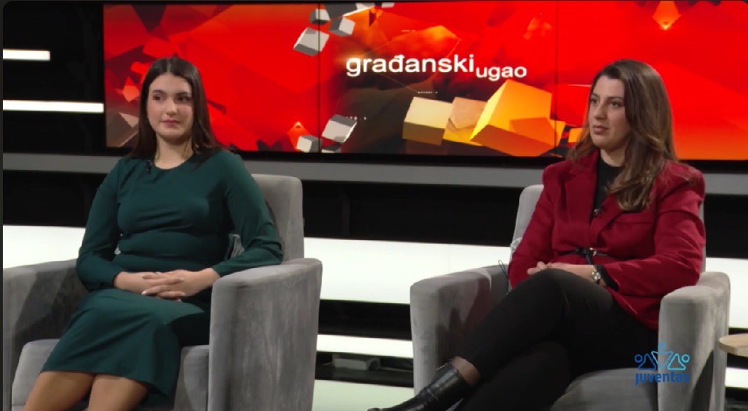 Radović i Dodić gošće emisije "Građanski ugao" (Foto: TV E/Youtube)