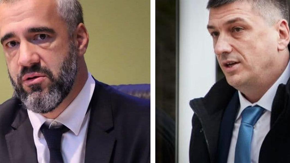 JE LI SVE PO SLOVU ZAKONA: Miloš Šoškić i Vladimir Novović