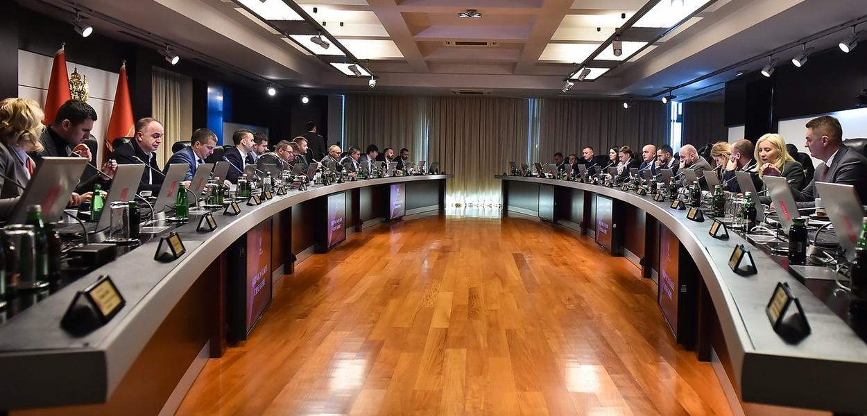 Sa današnje sjednice Vlade (Foto: Vlada Crne Gore)