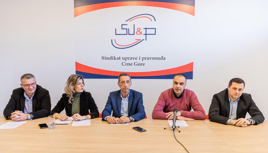Sindikat uprave i pravosuđa (Foto: PR Centar)