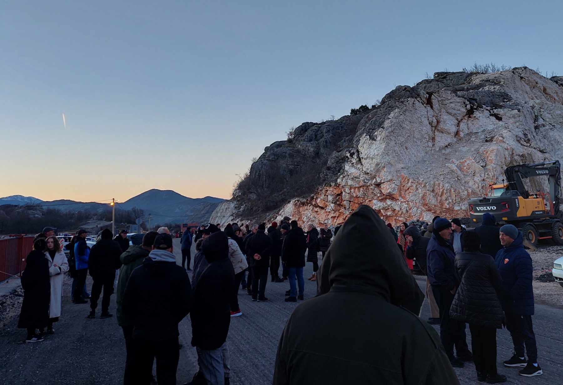 Blokada na Kruševom ždrijelu Cetinje