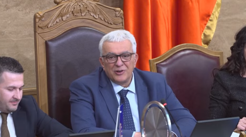 Andrija Mandić (Foto: Skupština Crne Gore - stop kadar)