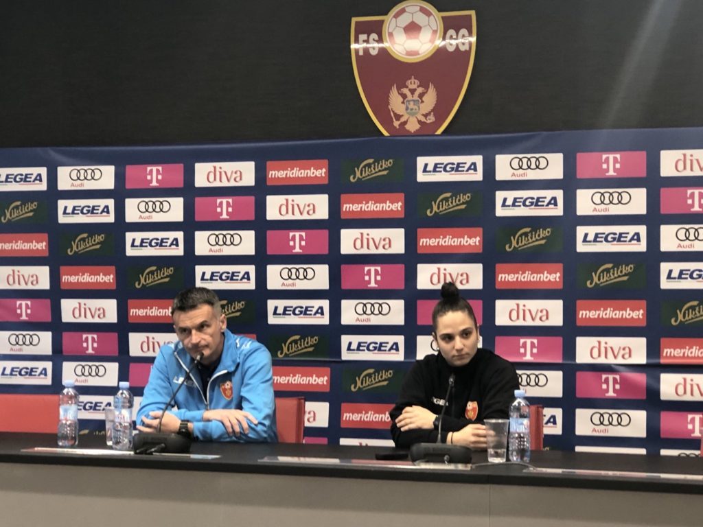 Marić i Popović na konferenciji za medije (Foto: Agencija Mina)