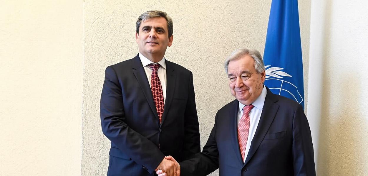 Ibrahimović i Gutereš (Foto: MVP)