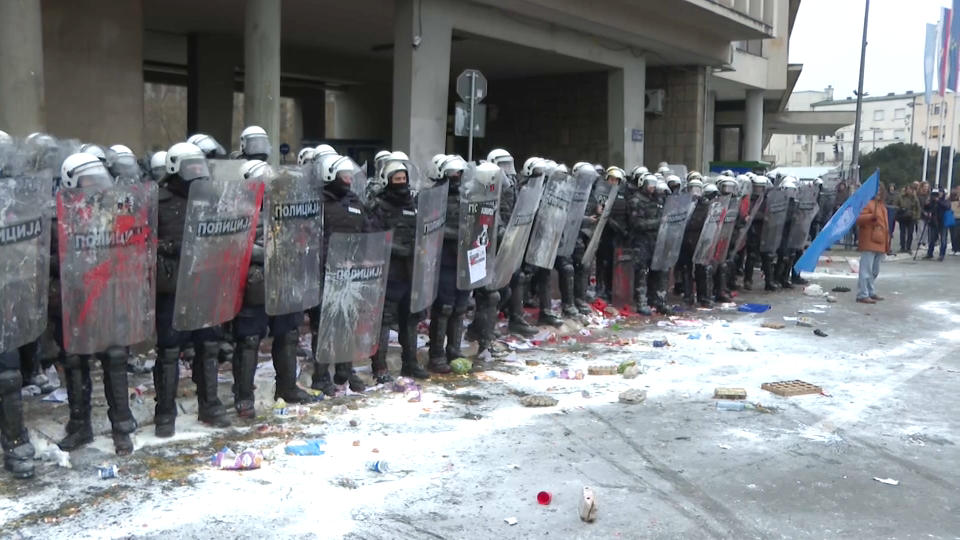 Policija u Novom Sadu (Foto: N1)