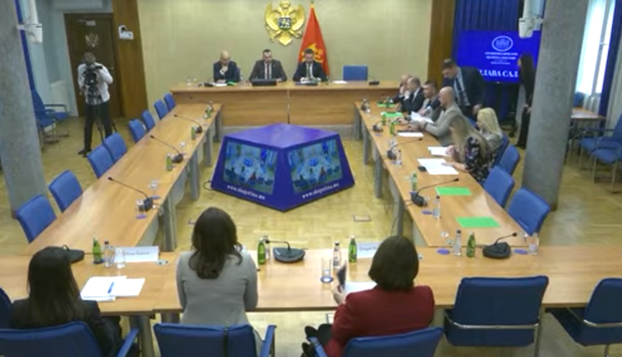Sa današnje sjednice Odbora (Foto: Stop kadar)