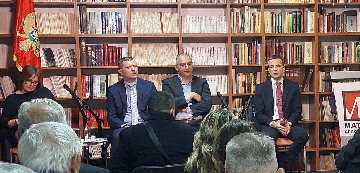 Sa promocije knjige Dragutina Papovića (Foto: Matica crnogorska)