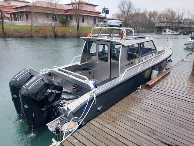 Donirani patrolni čamac (Foto: Ambasada Njemačke)