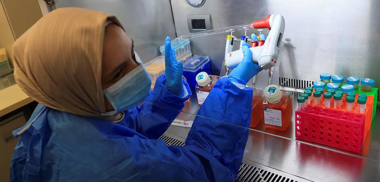 Istraživačka laboratorija Instituta za infektivne bolesti i molekularnu medicinu Univerziteta u Kejptaunu, Južna Afrika, 17. februar 2025. (Foto: REUTERS/Esa Alexander)