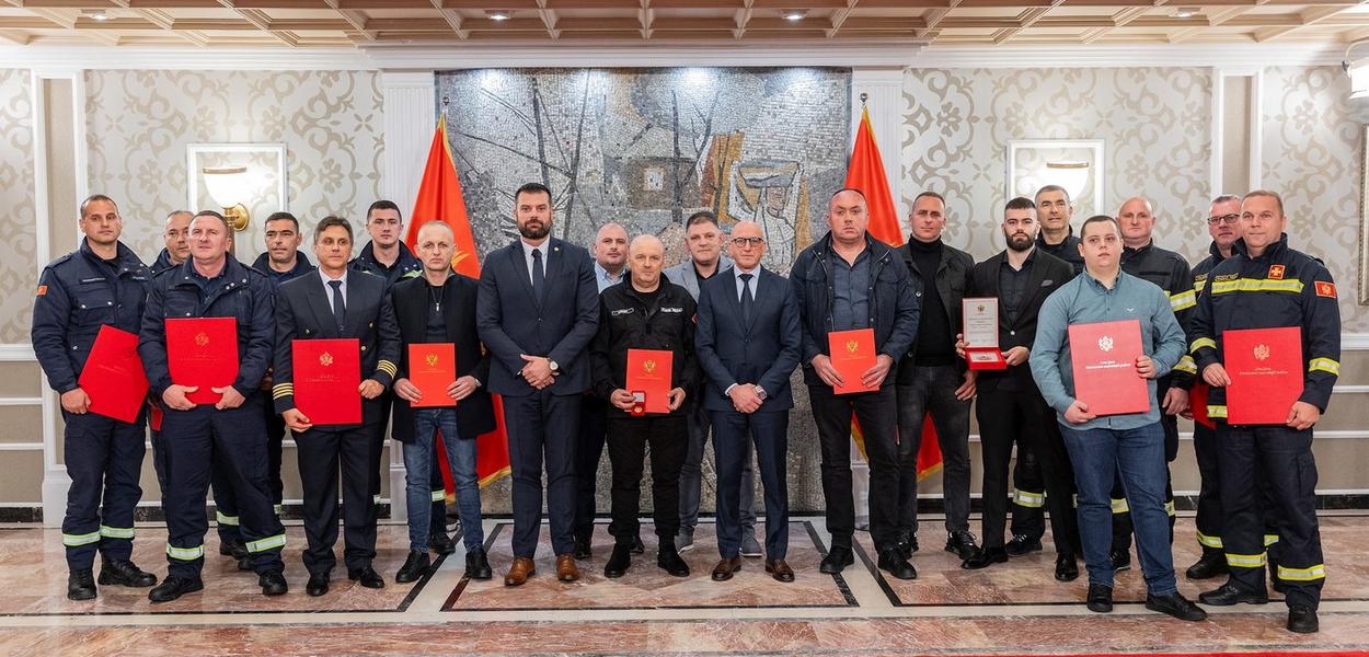 Sa dodjele nagrada i priznanja (Foto: MUP)