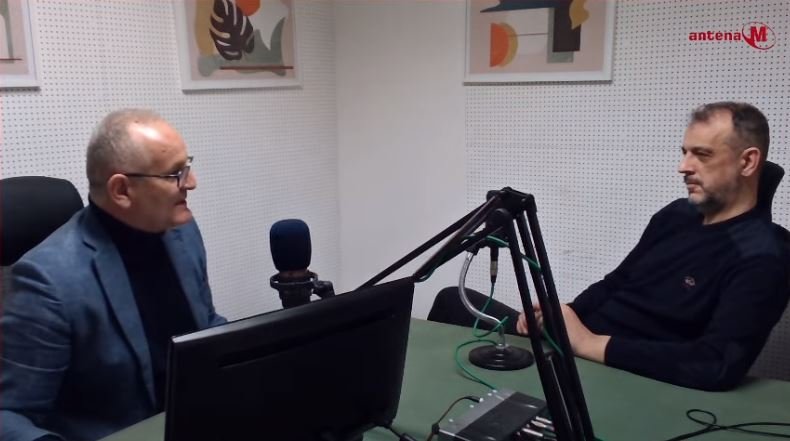 Autor DRV Darko Šuković i Vladimir Jovanović (Foto: Antena M)