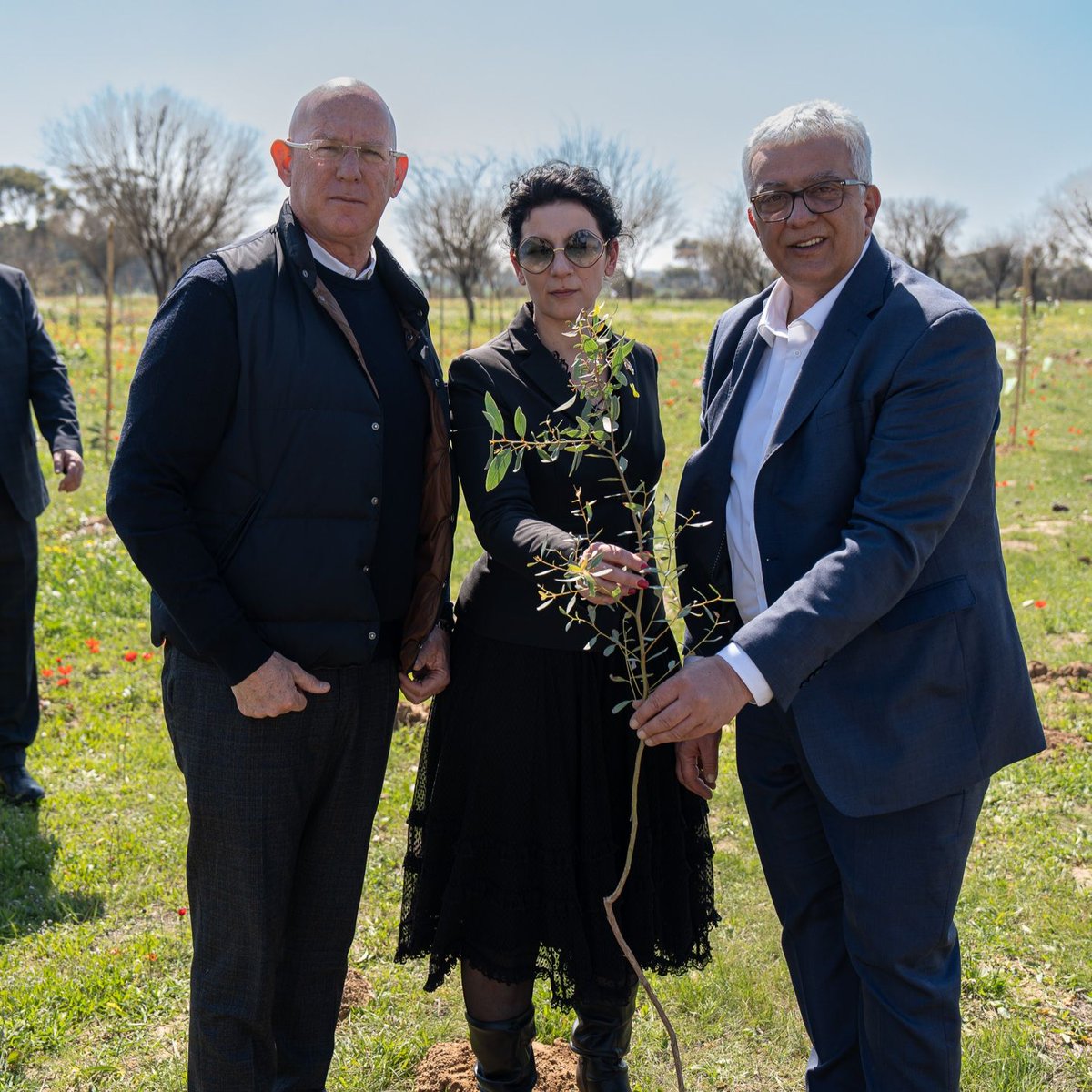 Mandić posadio drvo u znak sjećanja na žrtve Nova festivala u Izraelu (Foto: X)