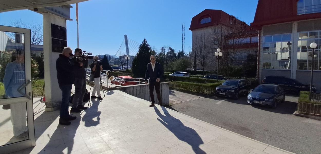 Janko Odović stiže u SPO (Foto: Portal ETV/Marija Žižić)