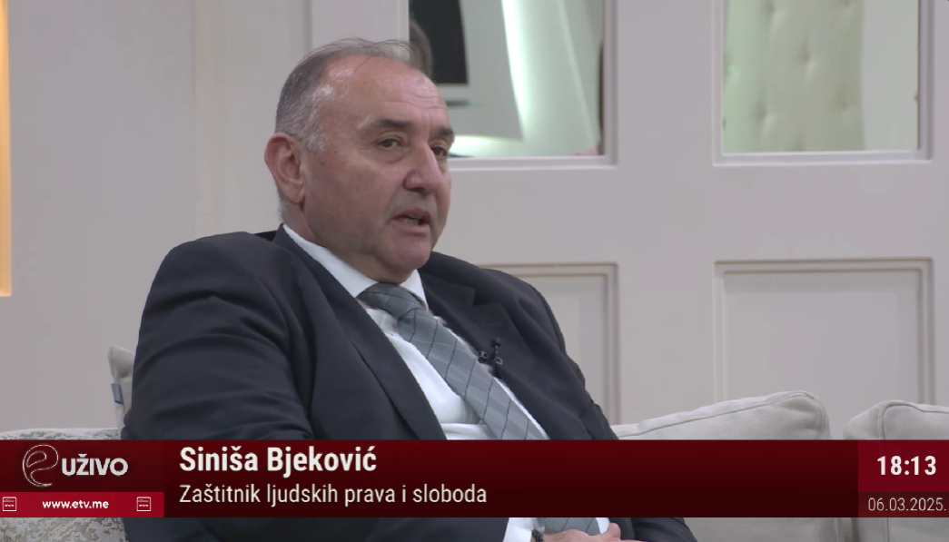 Siniša Bjeković (Foto: TV E/Youtube)