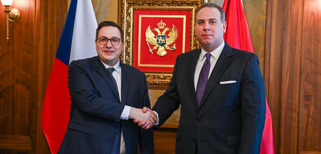 Lipavski i Ivanović (Foto: Vlada Crne Gore)