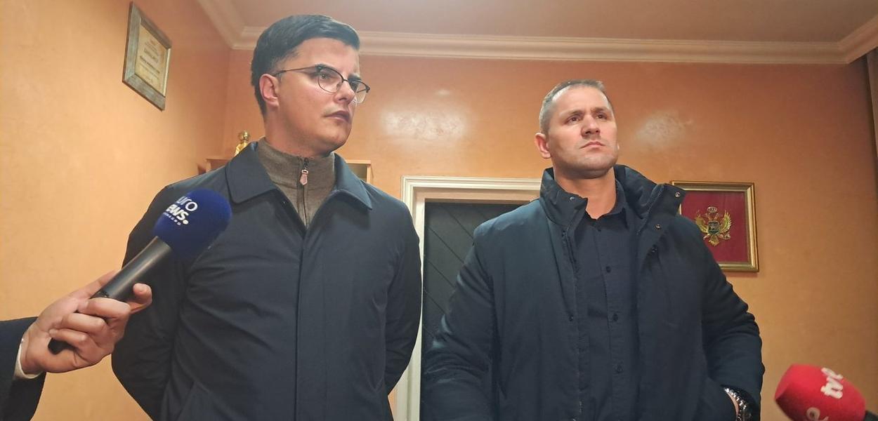 MUKE SA OSTVARIVANJEM PLANOVA: Šaranović i Šćepanović (Foto: Portal ETV)